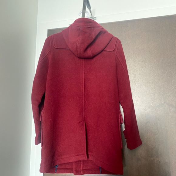 Red burgundy small coat - Picture 2 of 2
